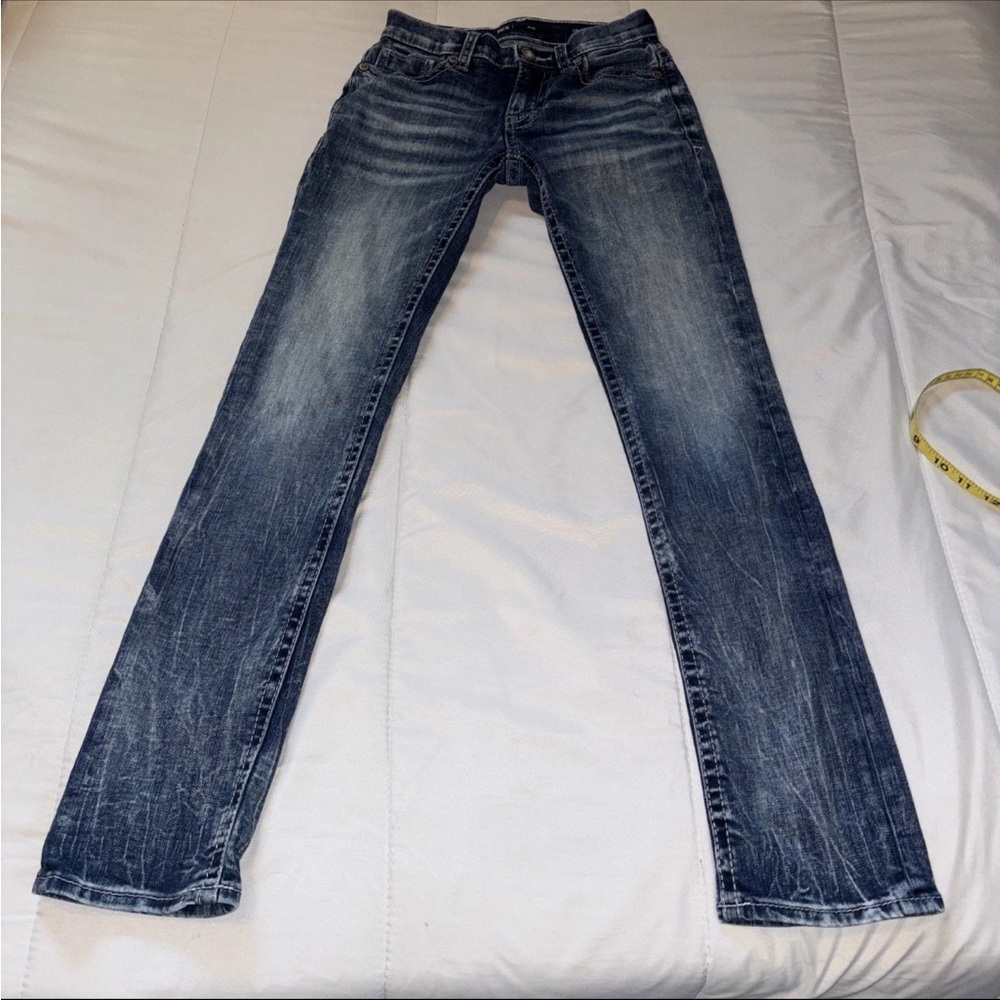 BKE Men's Straight Leg Blue Jeans 26x32